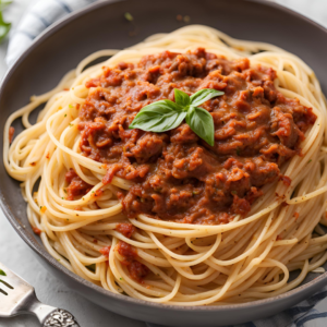 Spaghetti with Meat Sauce